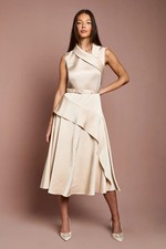 Coast Champagne Fit & Flare