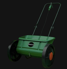 Miracle Gro Drop Spreader Garden Lawn Seed Outdoor Fertiliser Spreader 45cm