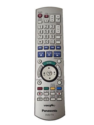 Panasonic dvd recorder - recorder, remote