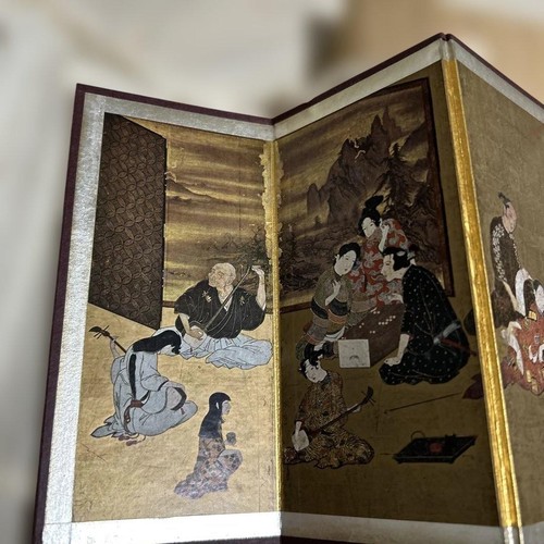 Hikone screen replica byobu - screen,