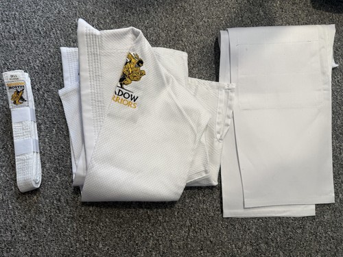 Kids judo suit - white, junior
