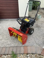 SELECT SF-60 Snow Blower - Petrol - Powerful 2-Stage - Needs New Tire