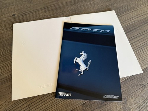 Ferrari 456gt sales brochure - 456gt,