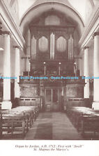 R205434 Organ by Jordan a D 1712 First with Swell St Magnus the Martyrs