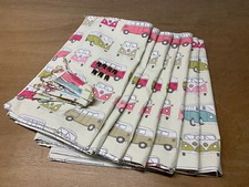 VW Camper Pink Design Camper Van Curtain Set  VW T25, Blackout/Thermal/ Magnets