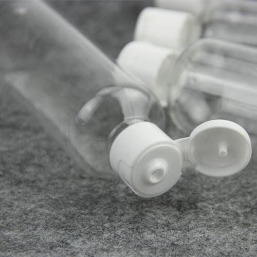 100ml flip plastic clear - 10, x