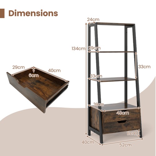 Ladder bookshelf tall - ladder,