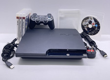 PS3 Slim Console Bundle With Games PlayStation 3