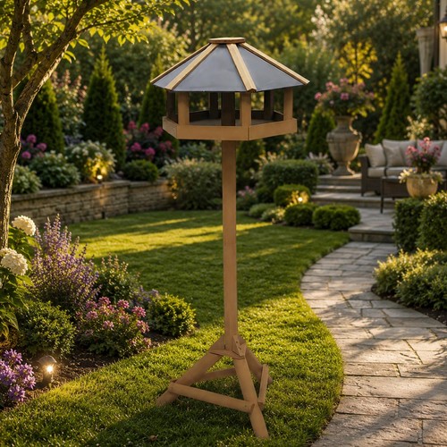 Hexagonal wood bird - hexagonal,