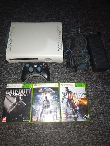 Xbox 360 white console - 360, bundle