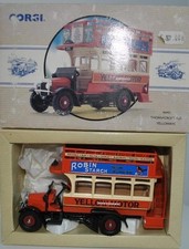 CORGI CLASSICS 1:43 - THORNYROFT BUS - YELLOWAYS  #96993