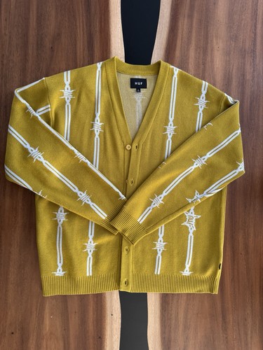 Huf barbed wire cardigan - huf,