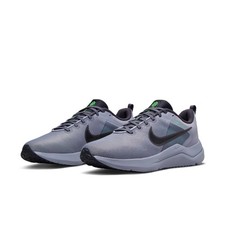 Nike Downshifter 12 Mens Running Shoes Size UK 10 Grey Indigo New In No Lid Box