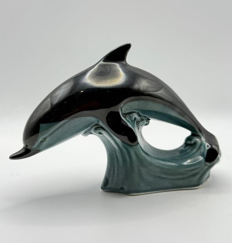 Poole pottery dolphin figure - dolphin,