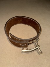 RDX Brown Leather Power Lifting Belt for Power Lifting