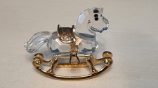 Swarovski Crystal Memories Classics Rocking Horse With Original  Box