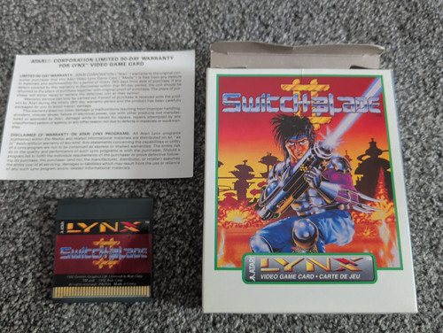 Atari lynx switchblade game - lynx,