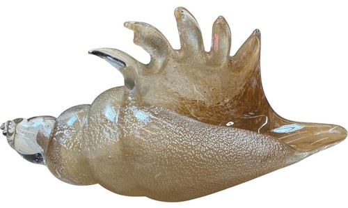 Hand blown glass decorative - hand,
