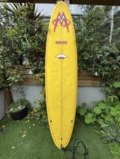 Mc Tavish Minimal Carver Mid Length Egg Surfboard 7ft 5" With New FCS Board Bag