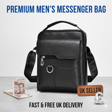 Men's PU Leather Cross Body