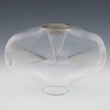 Chlum Blown Colourless Glass Sculpture Designed Pavel Hlava c1980