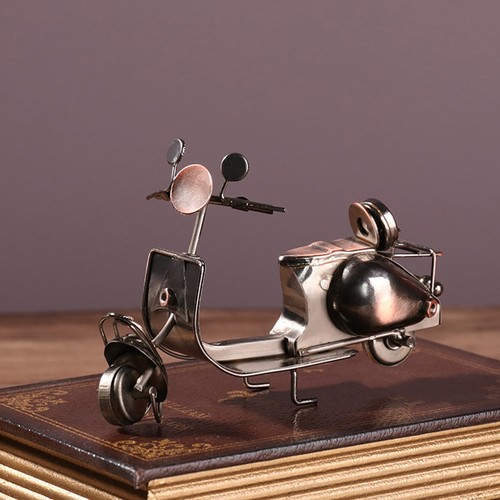 Vintage iron motorcycle model - vintage,