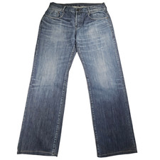 G-Star "New Radar Low Loose" Relaxed Straight Fit Jeans Mens Blue W36 L32 Y2K