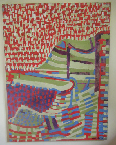 Very large abstract - large,