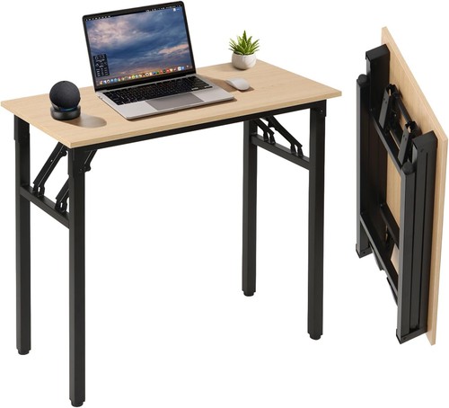 Small foldable computer desk - small,