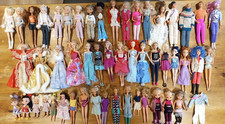 Job lot of 50 BARBIE, KEN and other dolls as shown free UK postage