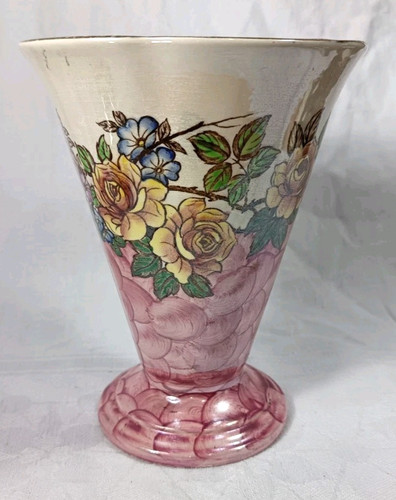 Maling rosine vase - rosine, pink