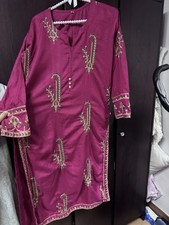 Pakistani Indian designer suits stitched Winter