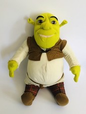 Hasbro Shrek 2 - TALKING Soft Toy Ogre Rare 14” 2003 Vintage Fully Working
