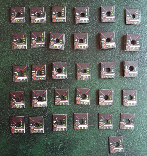 Wing 1st edition - ship, tokens