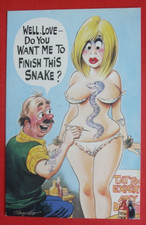 SAUCY Bamforth Comic TATTOO