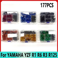 177PCS Motorcycle Fairing Bolt
