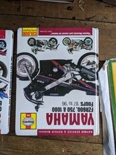 Yamaha fzr 600/750/1000..87-96 haynes manual workshop service manual