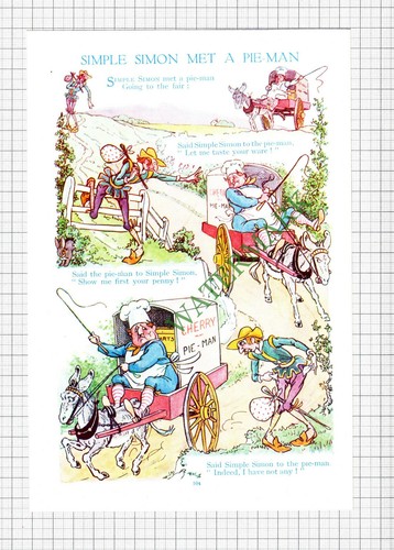 Simple simon poem rhyme - poem,