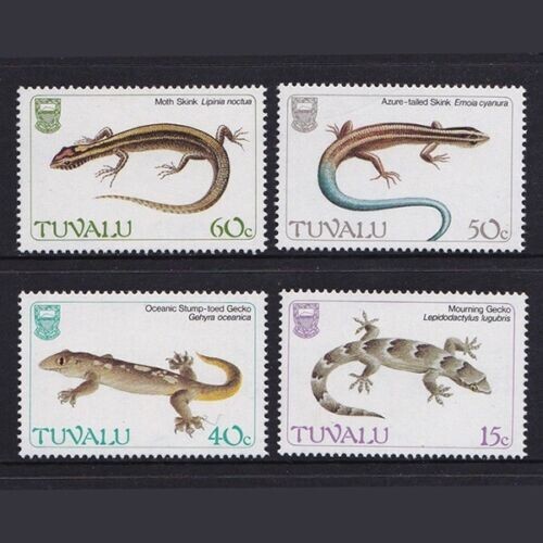 Tuvalu 1986 lizards mnh - 1986,