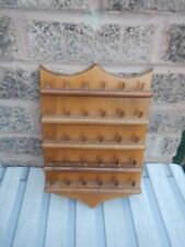 Wooden Thimble Display Shelf Holder