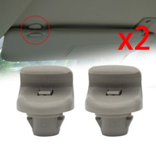 2X Interior Sun Visor Clip