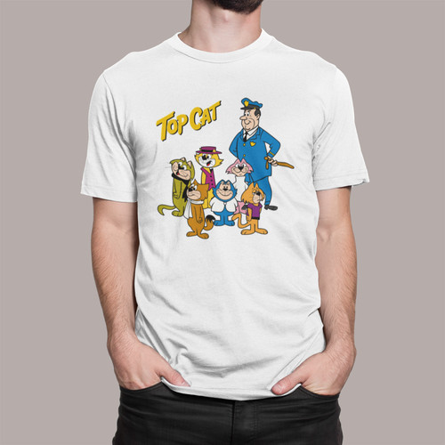 Top cat inspired - t, shirt