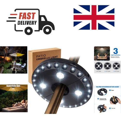 Cordless patio umbrella light - umbrella,