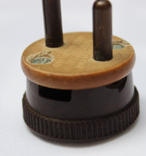 1930s Bakelite Plug (2 pins)