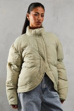 Misspap Green Puffer Jacket