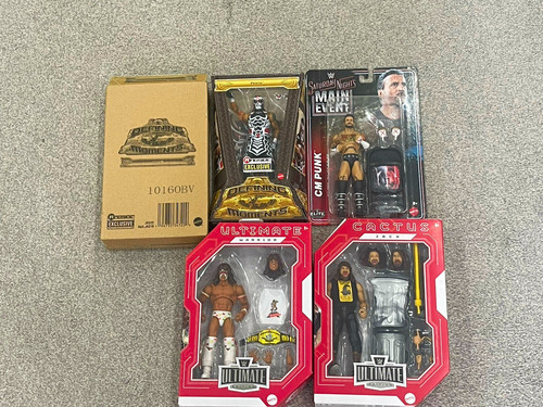 Mattel wwe figure lot - mattel,