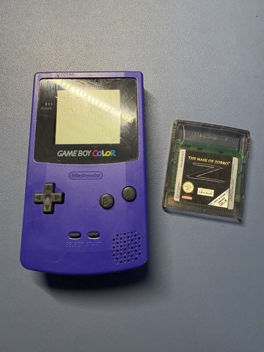 Nintendo game boy color - boy, indigo