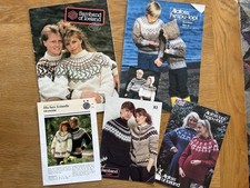 Lopi Samband Icelandic Yarn Knitting patterns X 5