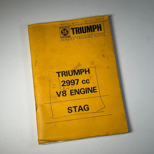 Triumph stag 2997cc - triumph, engine
