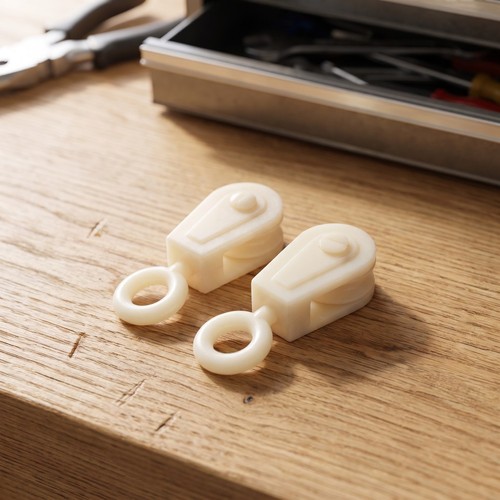 12pcs small plastic pulley - small,